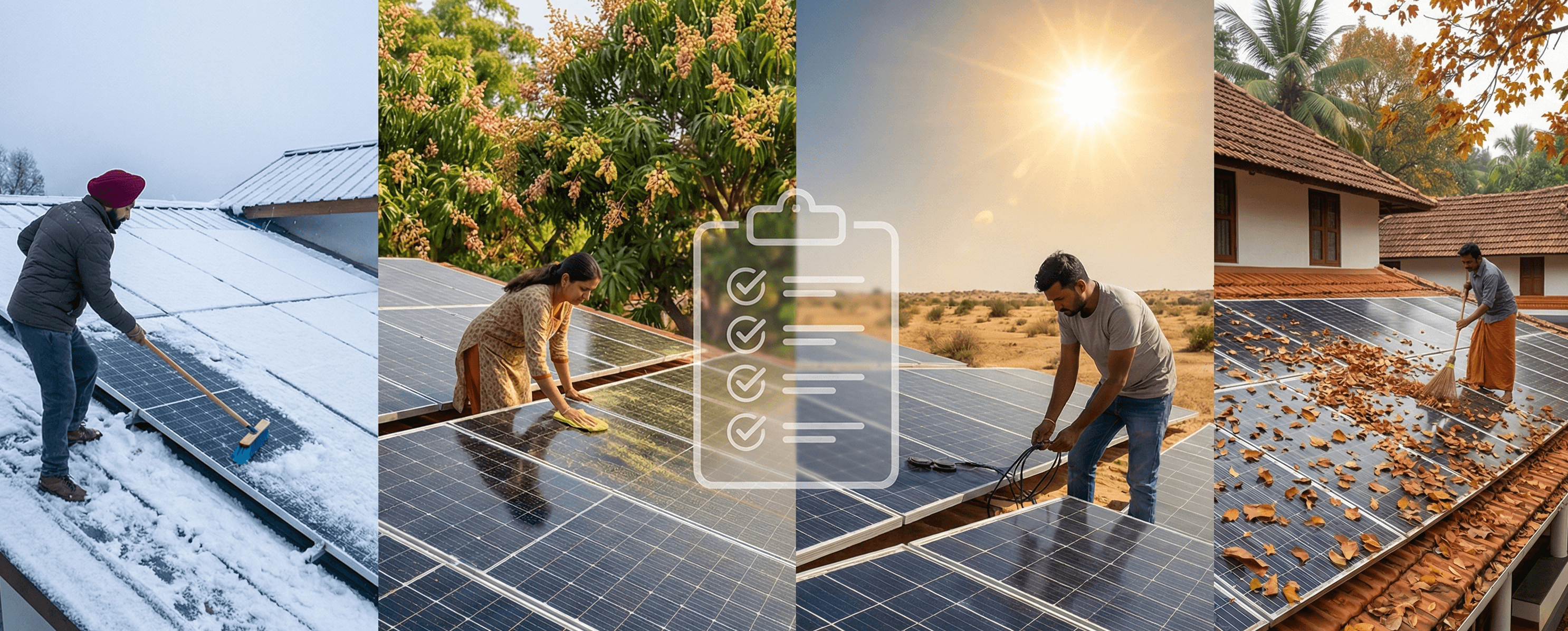 Maintaining Your Solar Panels: A Seasonal Checklist